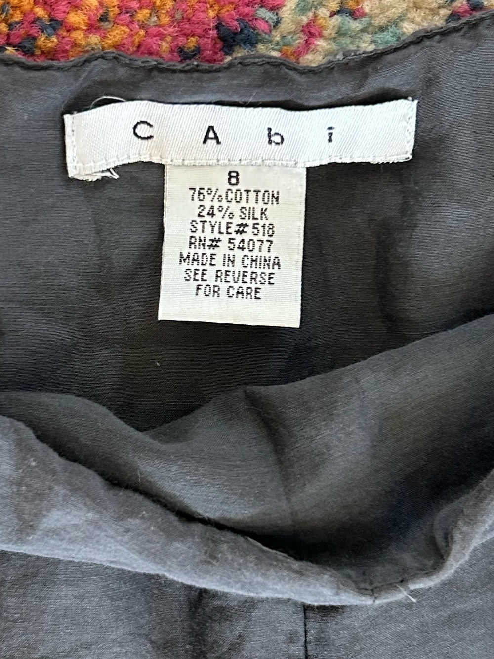 CAbi | Women’s Charcoal Grey Silk Blend Asymmetrical Layered Ruffle Skirt Size 8 - Picture 12 of 14